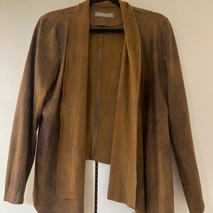 Bagatelle Brown Suede Jacket - Size L
